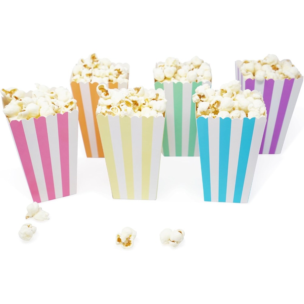 Wedding Favor Box - 24 mini scatole per popcorn e