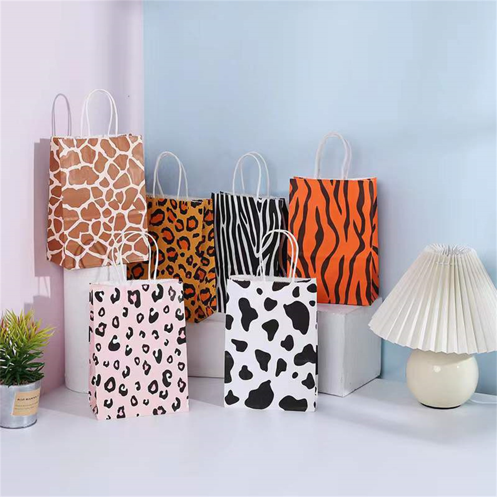 Wedding Zoo - 4Pcs Jungle Party Bags sacchetti regalo