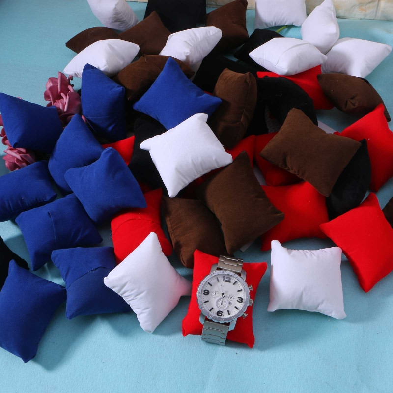 Ring Bearer Pillow - 10 pz/set velluto braccialetto orologio cuscino