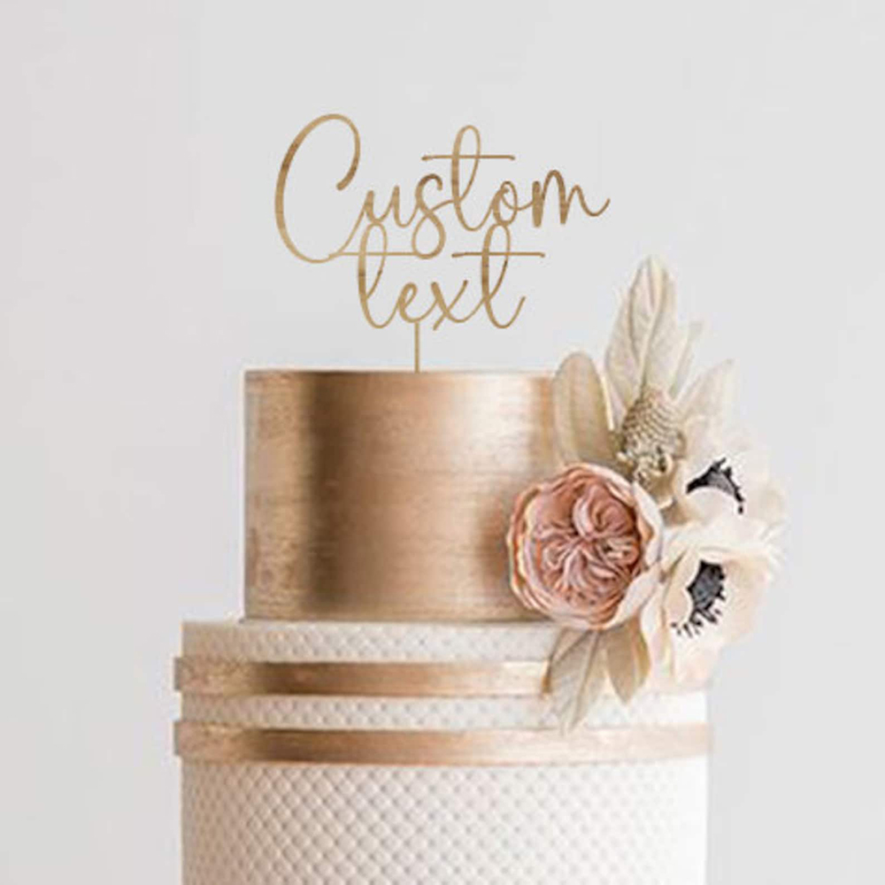 Topper per torta in acrilico d - Wedding Ceremony Supply recensione e prezzo
