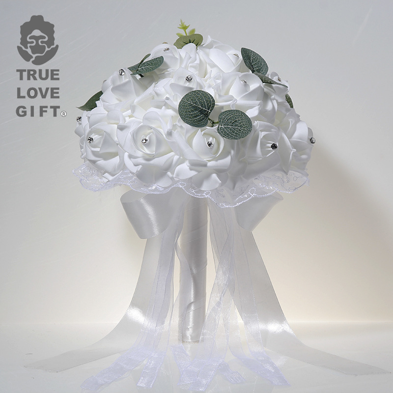 1 pz bouquet da sposa a mano s - Wedding Ceremony Supply recensione e prezzo