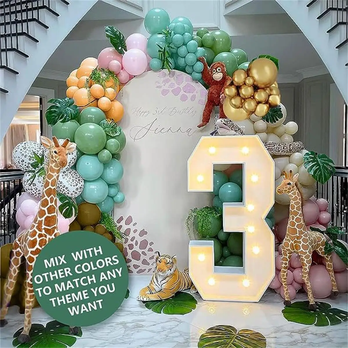 Kit ghirlanda di palloncini pe - Wedding Zoo recensione e prezzo
