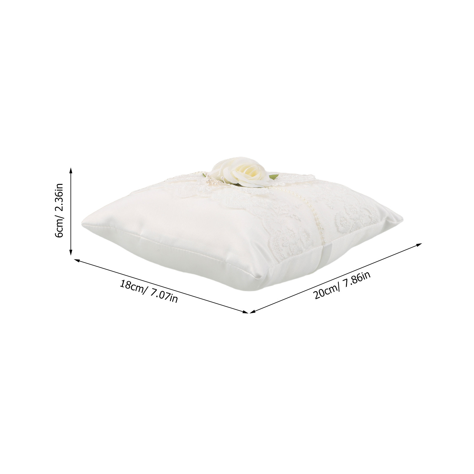 Cuscino Porta Anelli in Pizzo  - Ring Bearer Pillow recensione e prezzo
