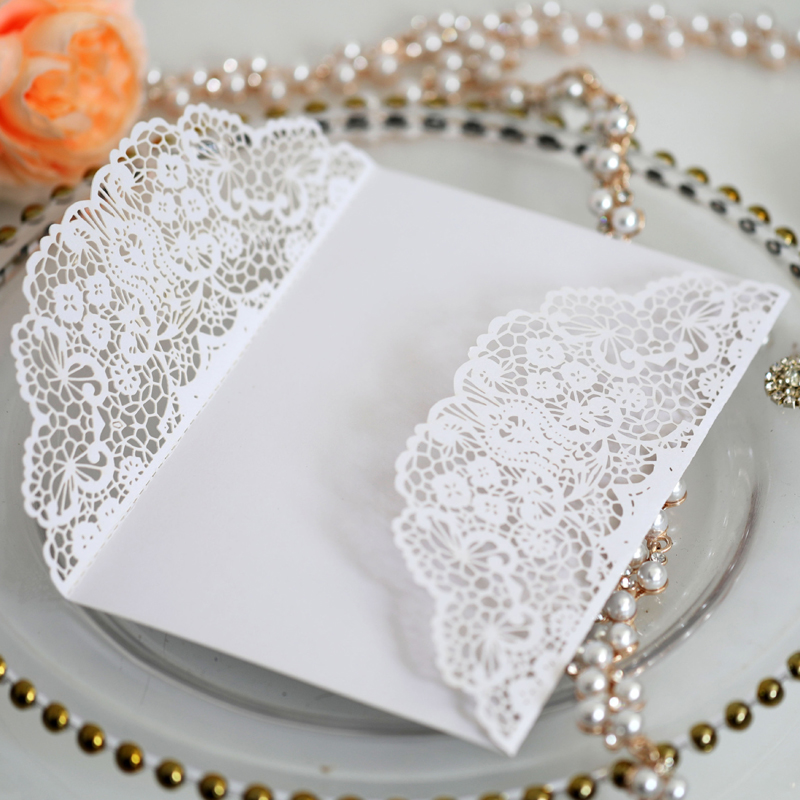 50 pezzi/lotto di biglietti d' - Wedding Supply Business recensione e prezzo