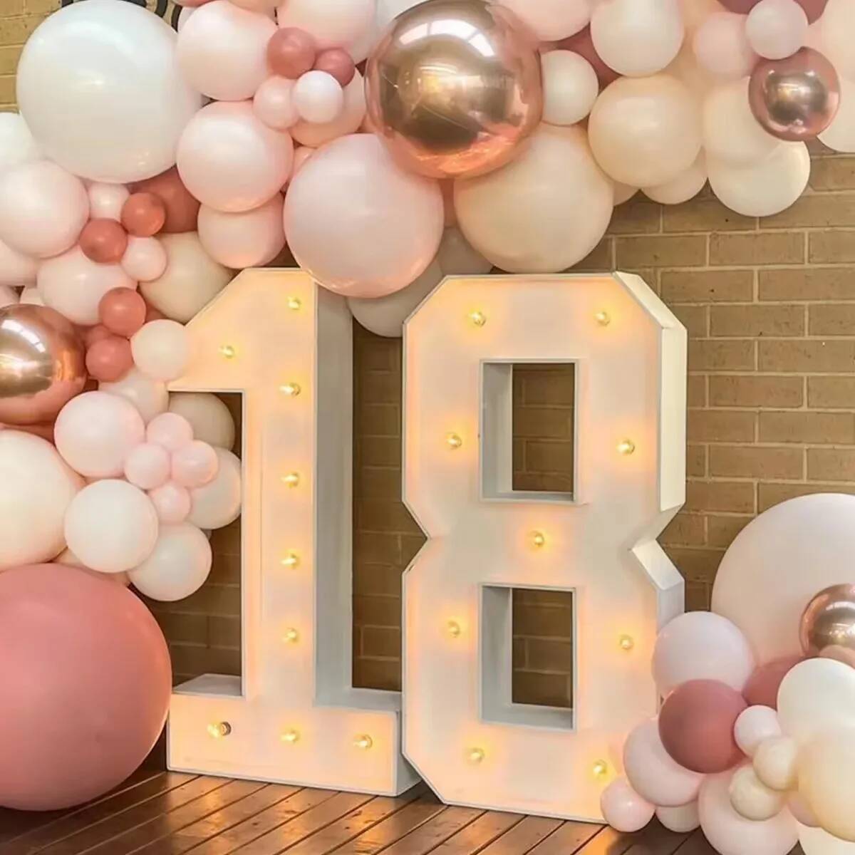 Numero Gigante Luminoso a LED  - Confetti Balloon Set recensione e prezzo