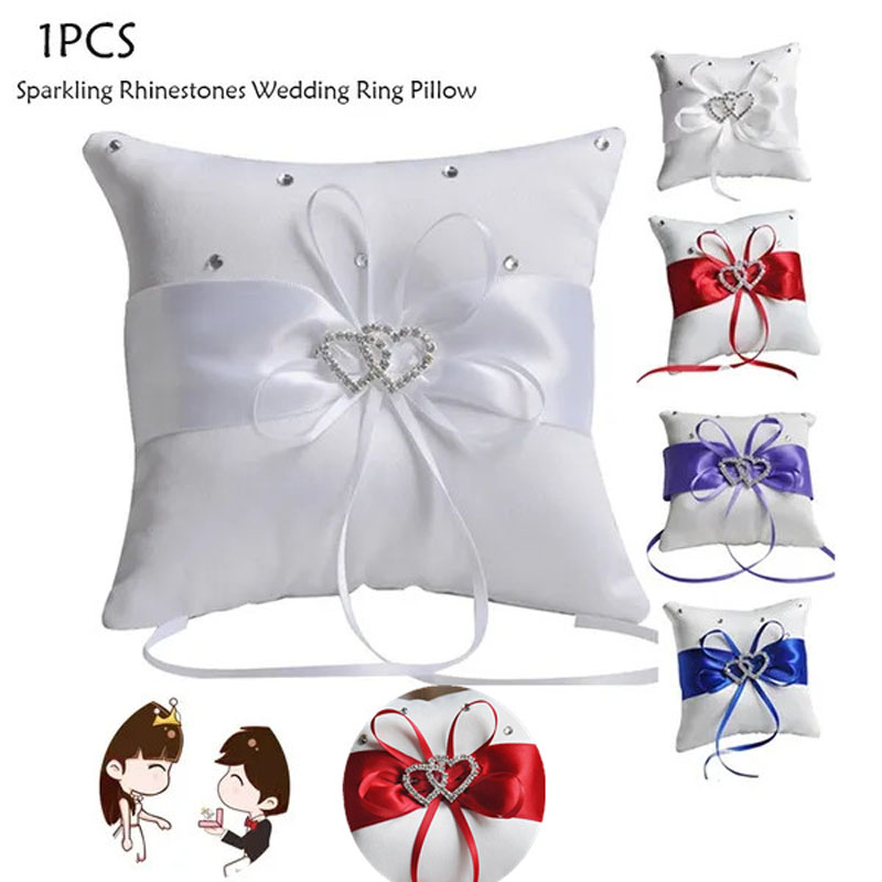 1 pz 10*10 cm strass scintilla - Ring Bearer Pillow recensione e prezzo