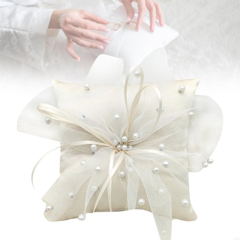 Cuscino fatto a mano Cuscino p - Ring Bearer Pillow recensione e prezzo