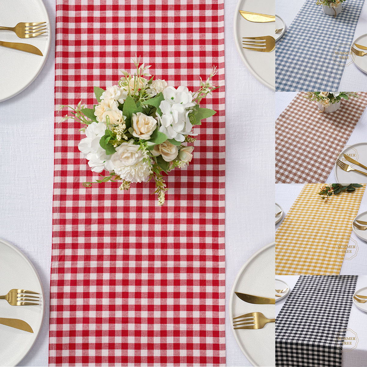 Runner da Tavola in Cotone a Q - Wedding Ceremony Supply recensione e prezzo