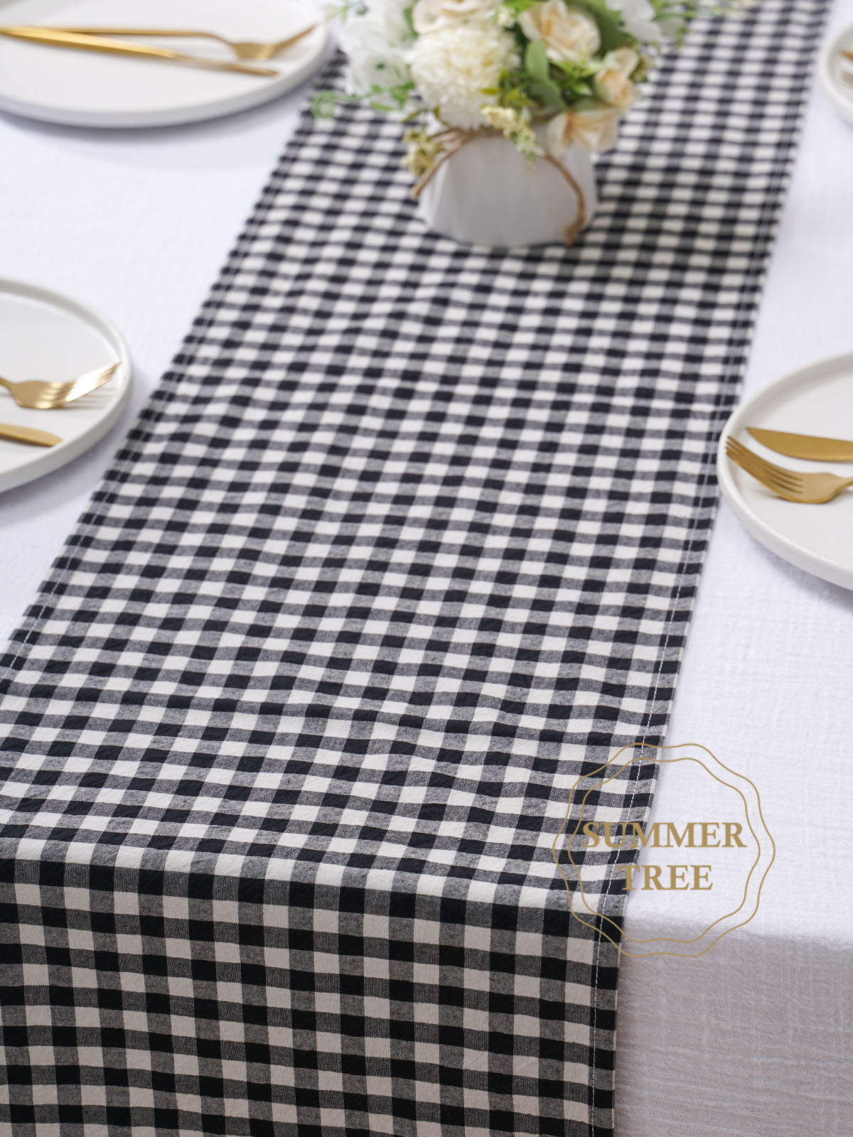 Runner da Tavola in Cotone a Q - Wedding Ceremony Supply recensione e prezzo