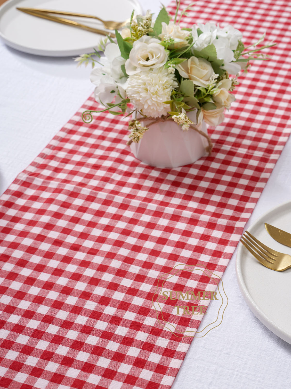 Runner da Tavola in Cotone a Q - Wedding Ceremony Supply recensione e prezzo