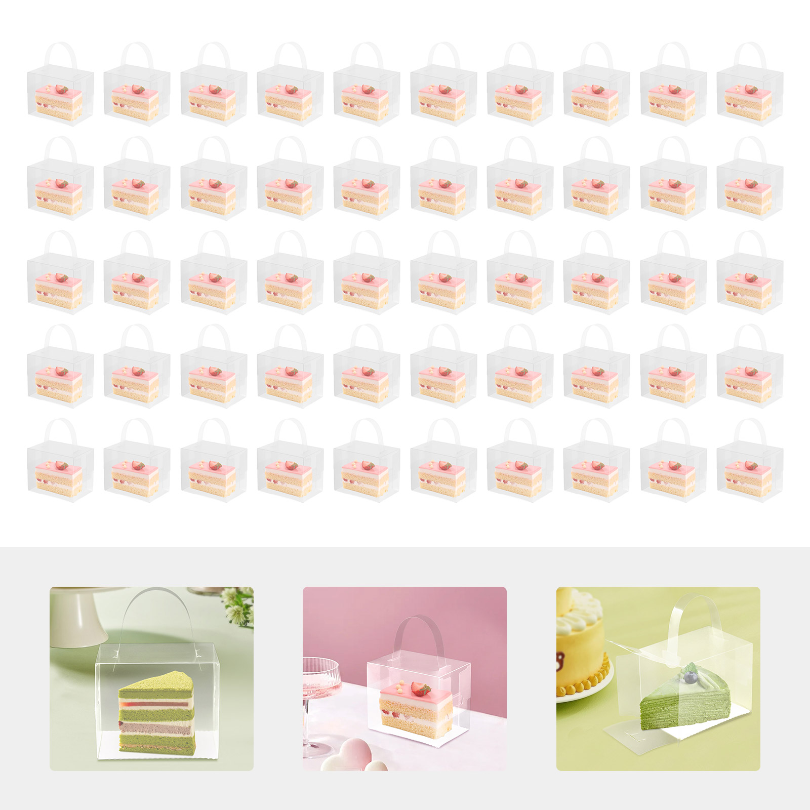 Set di 50 Scatole Trasparenti  - Wedding Favor Box recensione e prezzo