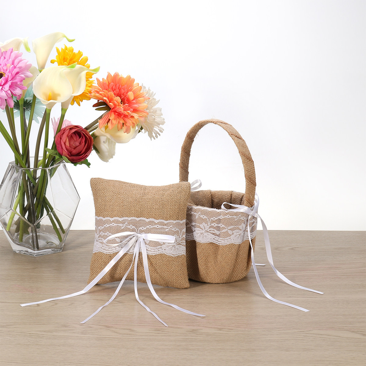 Set di 6 Cuscini Portafiori in - Ring Bearer Pillow recensione e prezzo